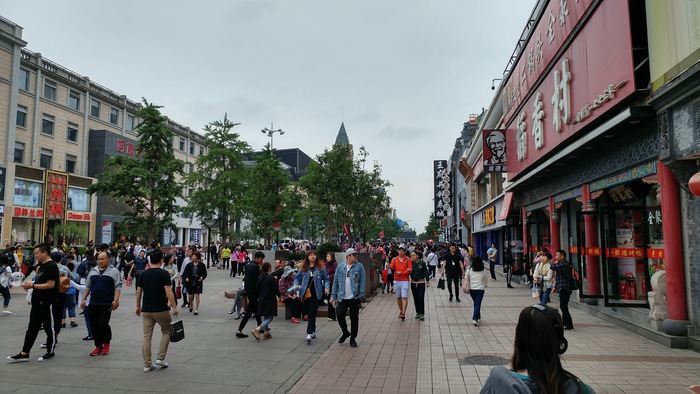 Famous Beijing shopping street